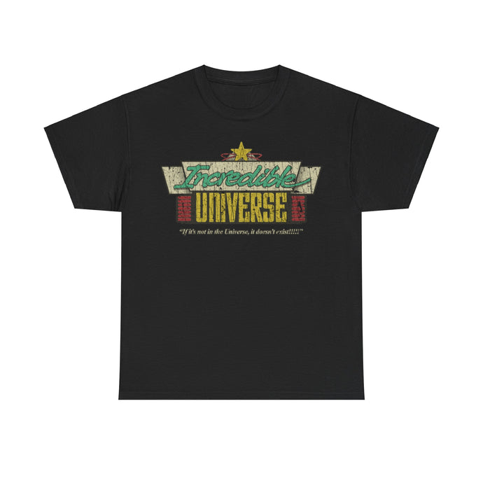 Incredible Universe 1992 Store Distressed Print T-shirt