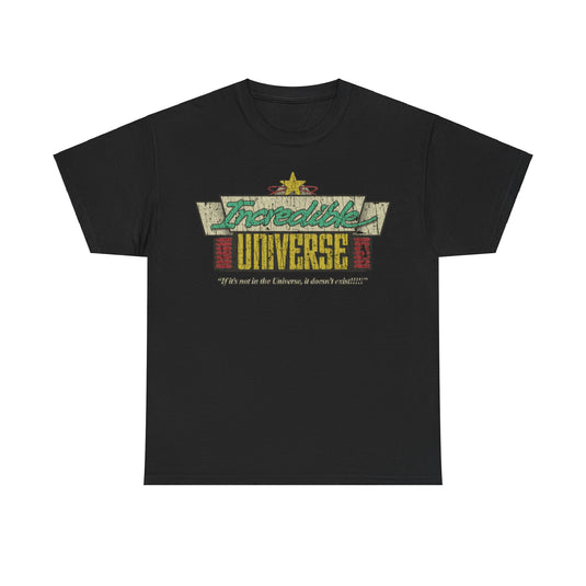 Incredible Universe 1992 Store Distressed Print T-shirt