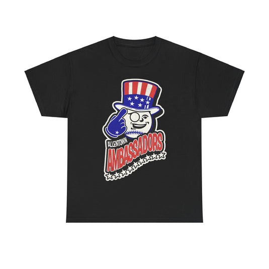 Allentown Ambassadors Nostalgic Retro Baseball T-shirt