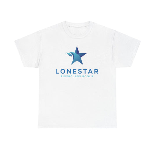 Lonestar Fiberglass Pools T-Shirt Defunct Pool Company Bankrupt Logo Tee