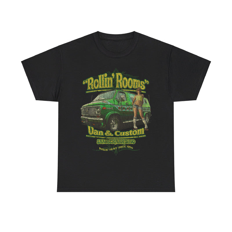 Load image into Gallery viewer, Rollin Rooms Van Custom California Store T-shirt
