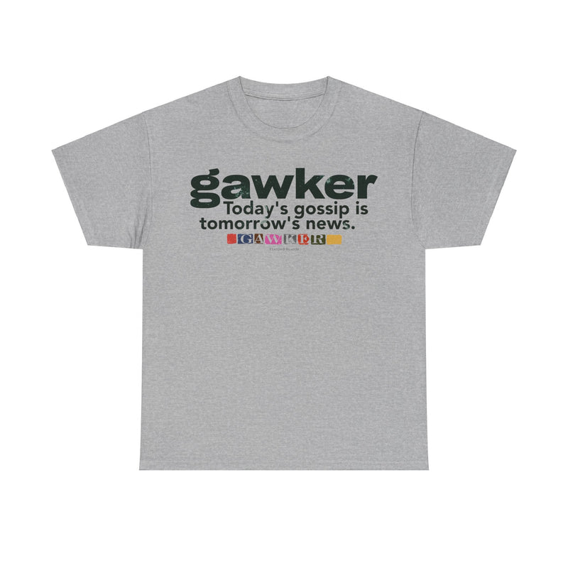 Load image into Gallery viewer, Gawker Todays Gossip Is Tomorrows News Retro Nostalgic Internet T-shirt
