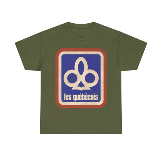 Les Quebecois De Montreal Lacrosse Team Nostalgic T-shirt