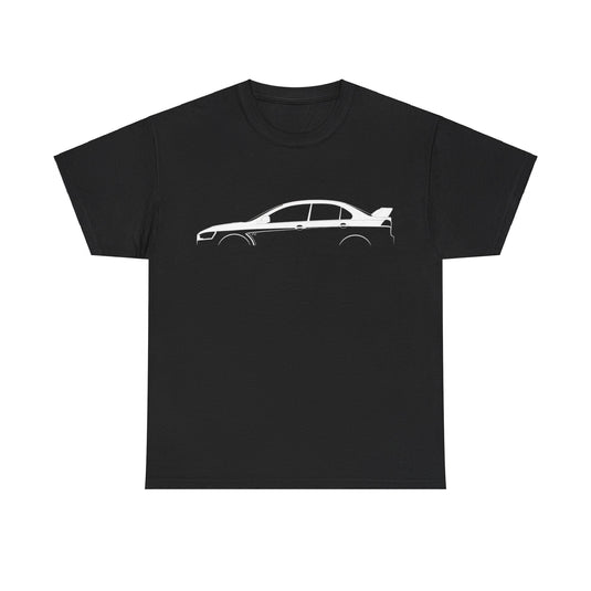 Mitsubishi Lancer Evolution X GSR Silhouette Car T-shirt