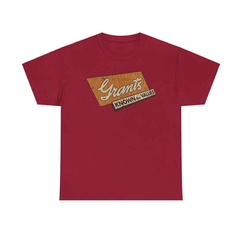 Load image into Gallery viewer, WT Grant Retail Store Grants Known For Values T-shirt
