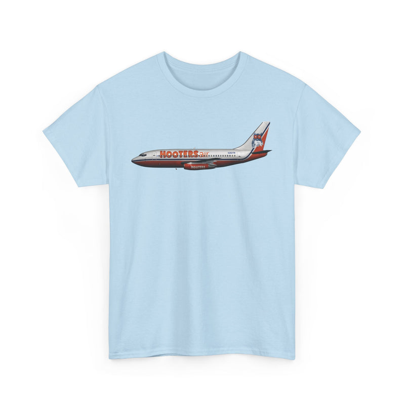 Load image into Gallery viewer, Hooters Air Orange Owl Novelty Airline Retro Aviation Memorabilia T-shirt
