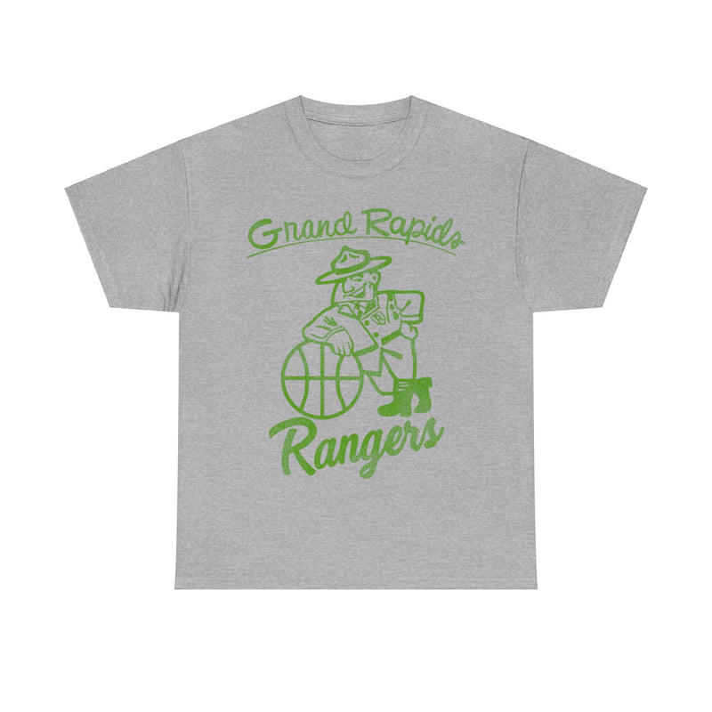 Load image into Gallery viewer, Grand Rapids Rangers Basketball Team Nostalgic Logo T-shirt
