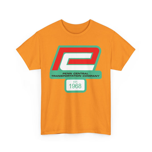 Penn Central Transportation Company Railroad Logo Vintage T-Shirt
