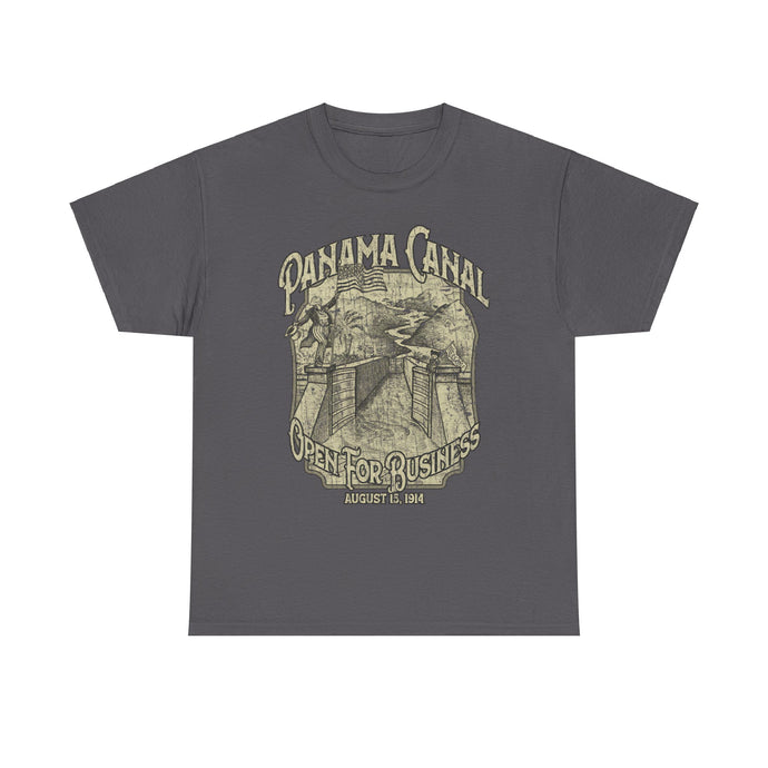 Panama Canal Open For Business 1914 Advertising T-shirt