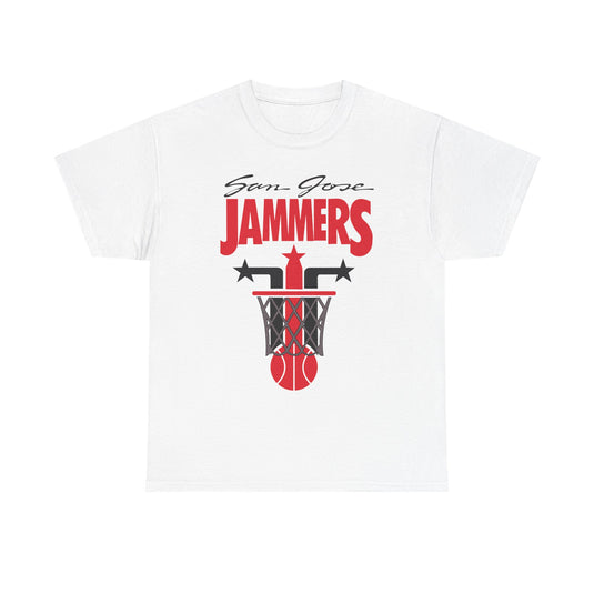 San Jose Jammers California Basketball 1989-1991 T-shirt