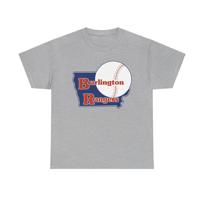 Burlington Rangers North Carolina League Baseball 1972 T-shirt