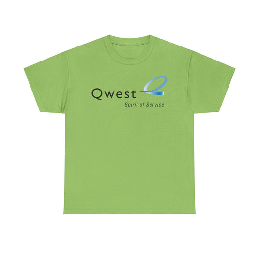 Qwest Spirit of Service Telecommunications Company Logo T-Shirt