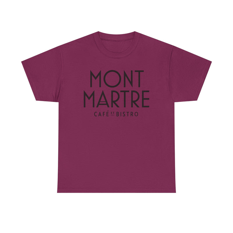 Load image into Gallery viewer, Café Montmartre T-Shirt - French Restaurant Industry Defunct Logo Tee
