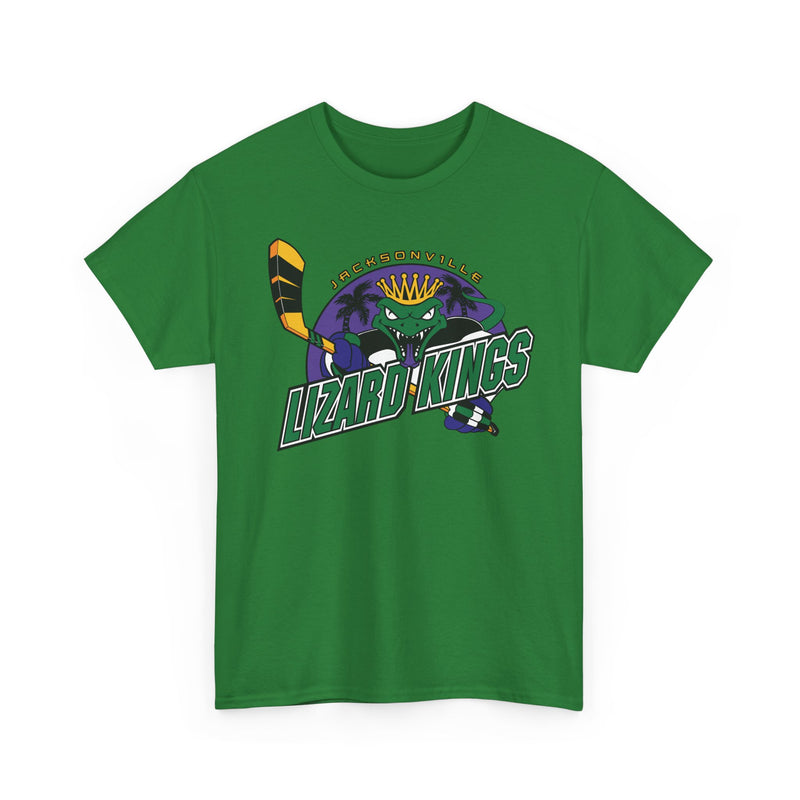 Load image into Gallery viewer, Jacksonville Lizard Kings Florida East Coast Hockey 1995-2000 T-shirt
