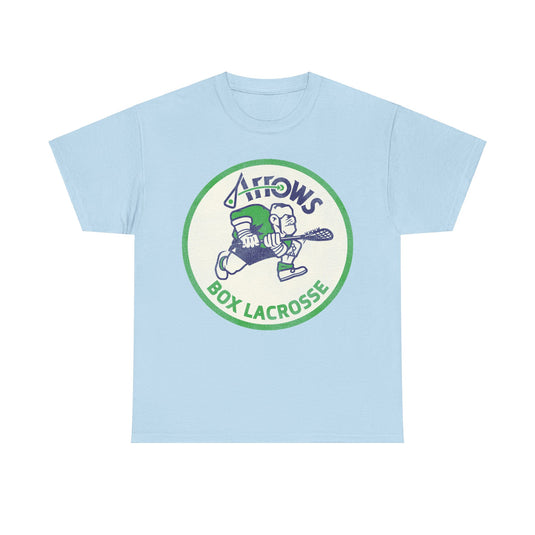 Maryland Arrows Box Lacrosse NLL Nostalgic Retro Logo T-shirt