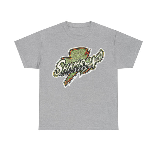 Chicago Shamrox Lacrosse Nostalgic Retro Logo T-shirt