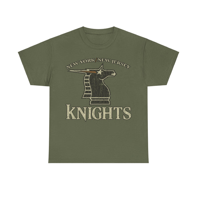 New York New Jersey Knights Football Team T-shirt