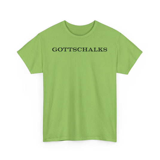 Gottschalks Simple Black Text Department Store Logo T-Shirt