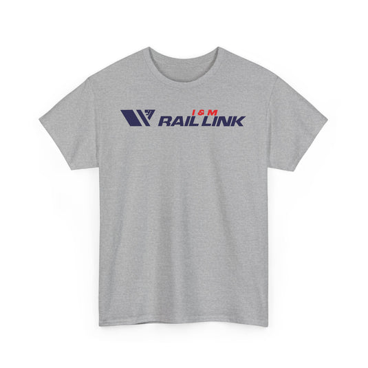 I&M Rail Link Railroad Vintage Train Railway Logo T-Shirt