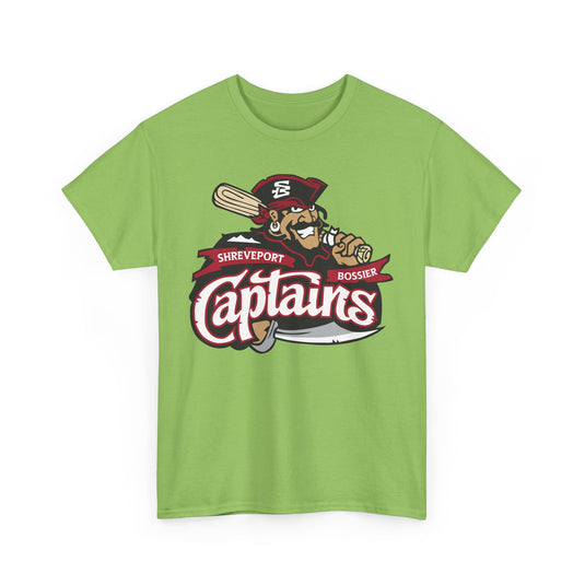 Shreveport Louisiana Captains Baseball 1971-2000 T-shirt