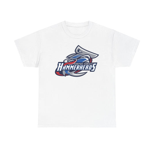 Corpus Christi Hammerheads T-Shirt - Indoor Football 2004-12 Defunct Tee