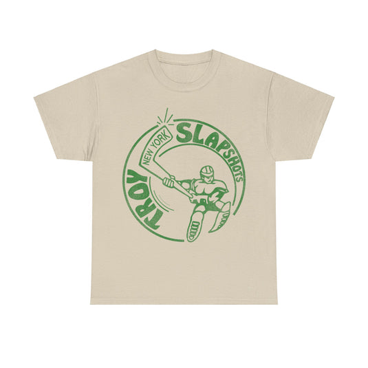 Troy Slapshots New York Hockey Team T-shirt