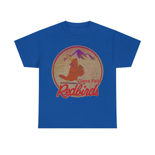 Glens Falls Redbirds New York Baseball Team T-shirt