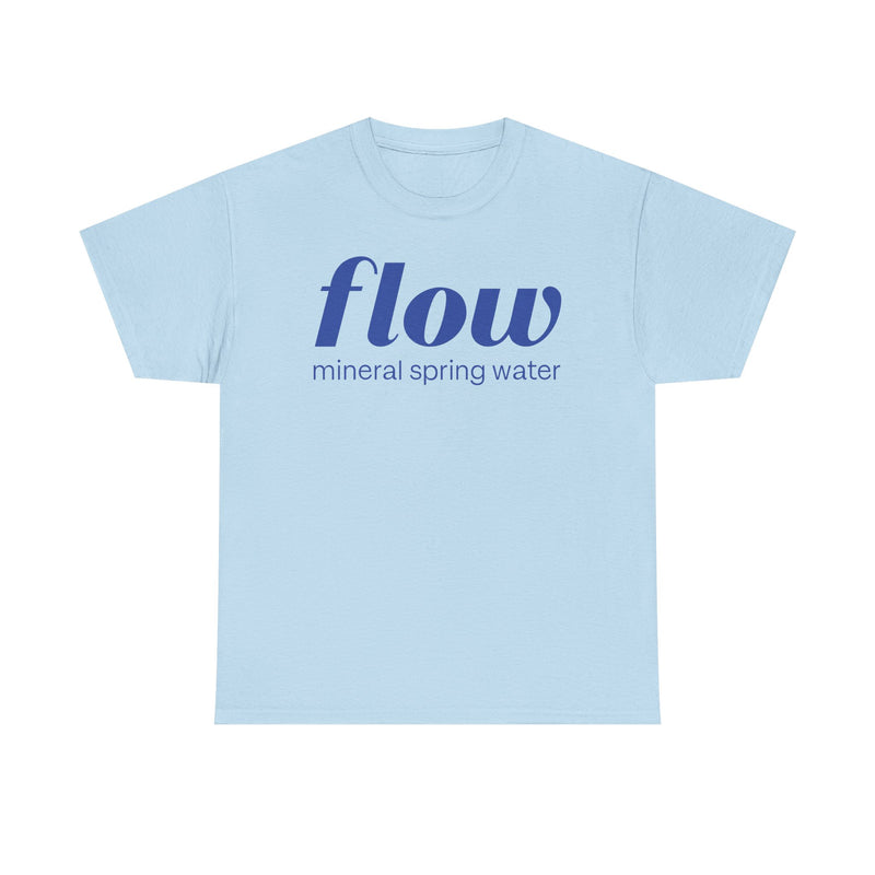 Load image into Gallery viewer, Flow Beverage Corp T-Shirt - Spring Water Beverage Industry Logo Tee

