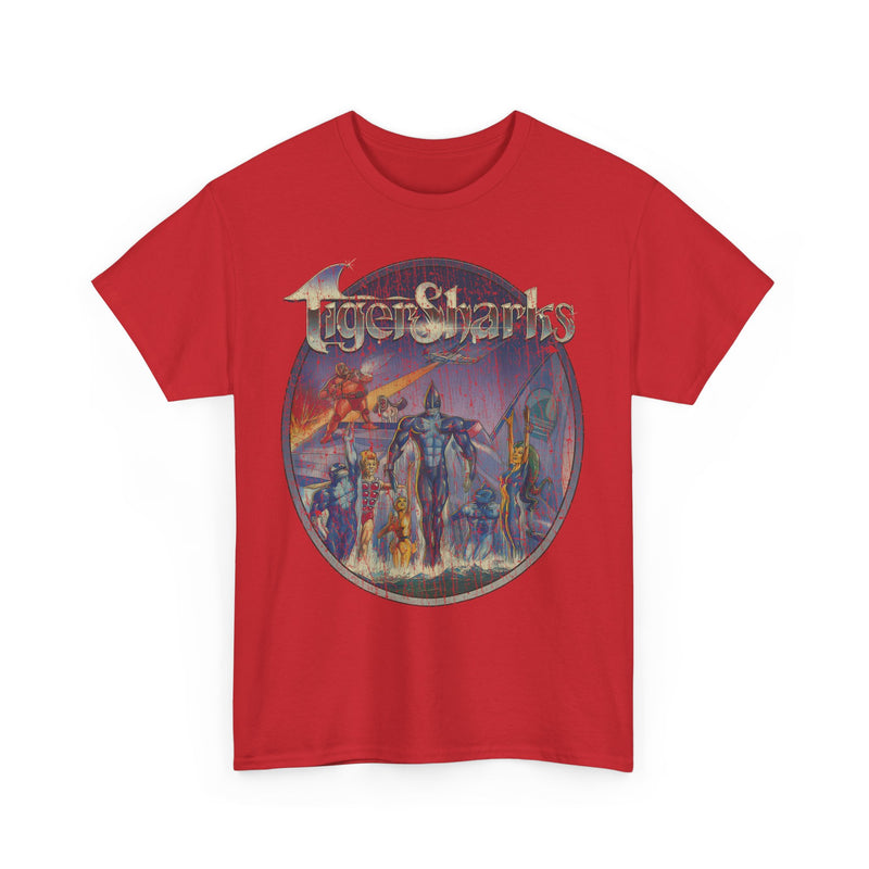 Load image into Gallery viewer, TigerSharks 1987 Action War Adventure Movie T-shirt

