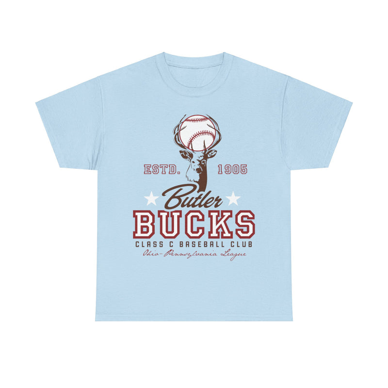 Load image into Gallery viewer, Butler Bucks Est 1905 Pennsylvania Baseball T-shirt
