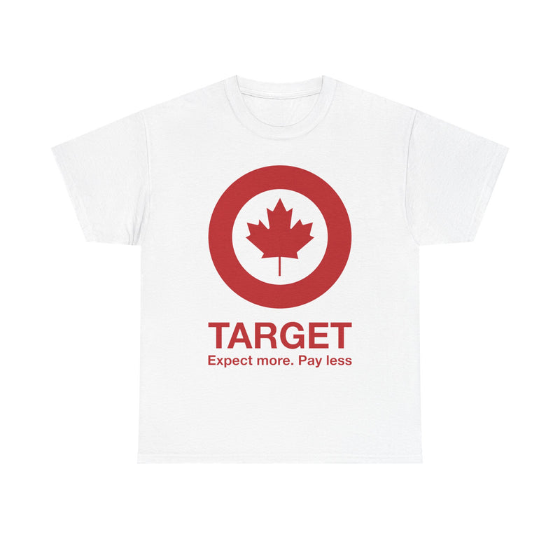 Load image into Gallery viewer, Target Canada Expect More Pay Less Red Maple Leaf Department Store T-shirt
