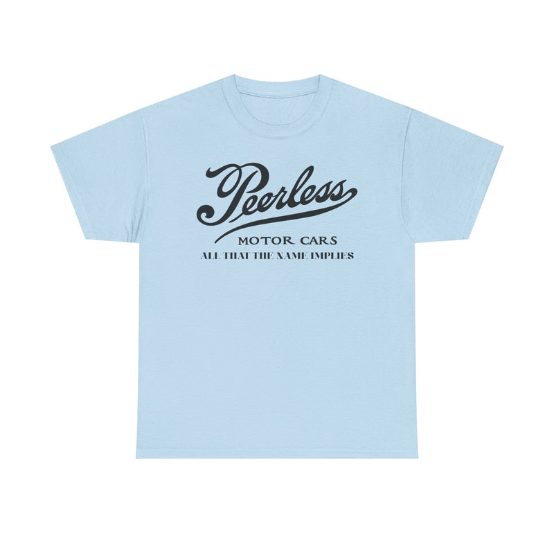 Load image into Gallery viewer, Peerless Motor Cars All That The Name Implies Vintage Logo T-shirt
