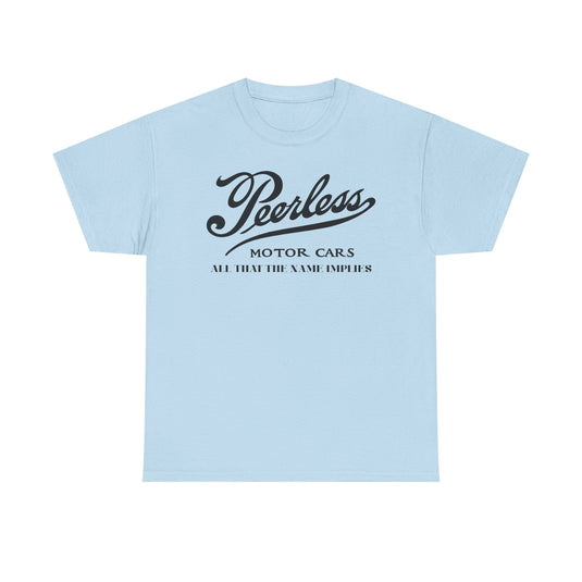 Peerless Motor Cars All That The Name Implies Vintage Logo T-shirt