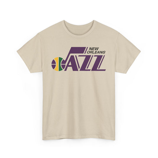 New Orleans Jazz Louisiana Basketball 1974-1979 T-shirt