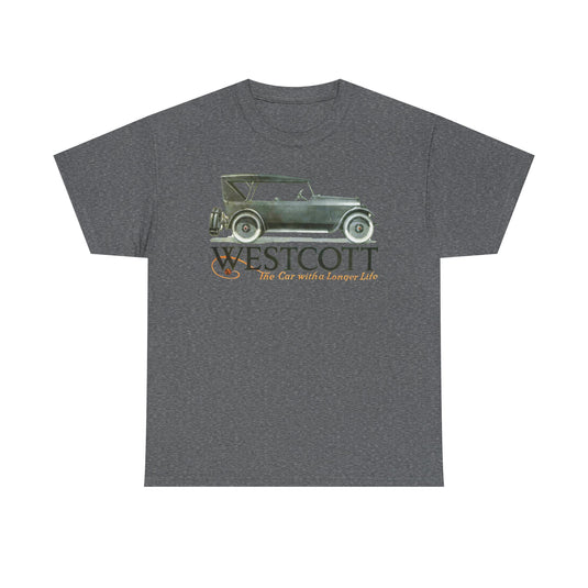 Westcott The Car With A Longer Life Vintage American Auto Logo T-shirt