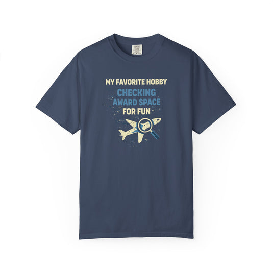 Award Space Fun Credit Card Points Miles Travel Graphic T-shirt