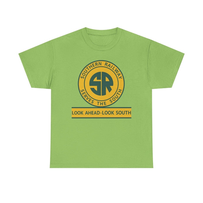 Southern Railway Serves The South Vintage Railroad Logo T-Shirt