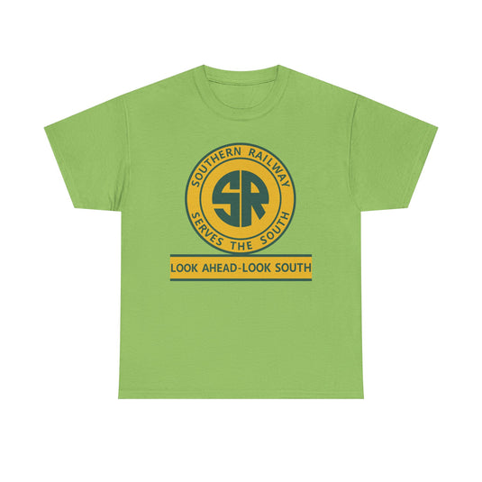 Southern Railway Serves The South Vintage Railroad Logo T-Shirt