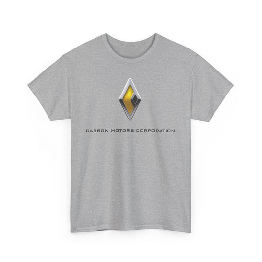 Carbon Motors Corporation Concept Police Car Diamond Logo T-shirt