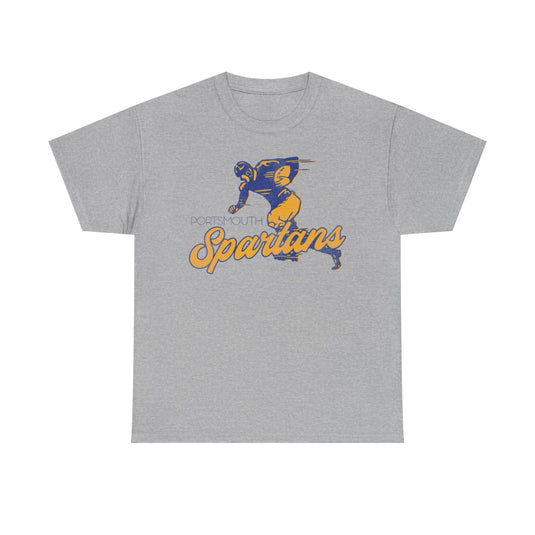 Portsmouth Spartans Retro Nostalgic Football T-shirt