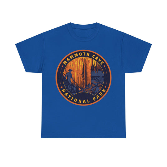 Mammoth Cave National Park Kentucky Round Logo T-shirt