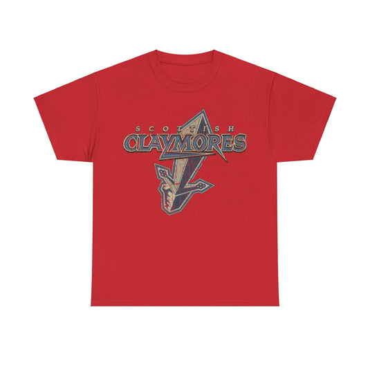 Scottish Claymores Glasgow Football Team T-shirt