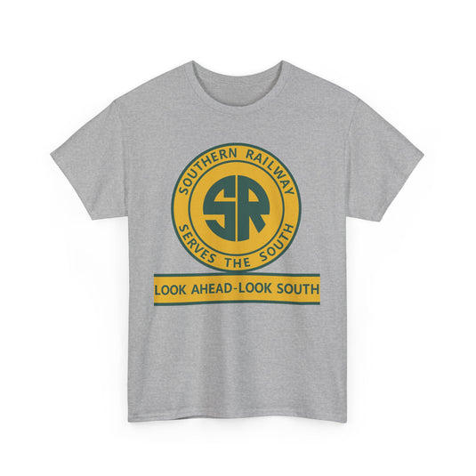 Southern Railway Serves The South Vintage Railroad Logo T-Shirt