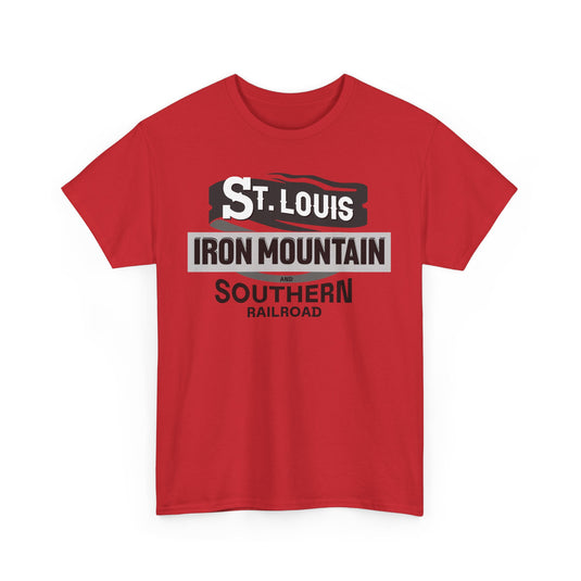 St. Louis Iron Mountain Southern Railroad Vintage Train T-Shirt
