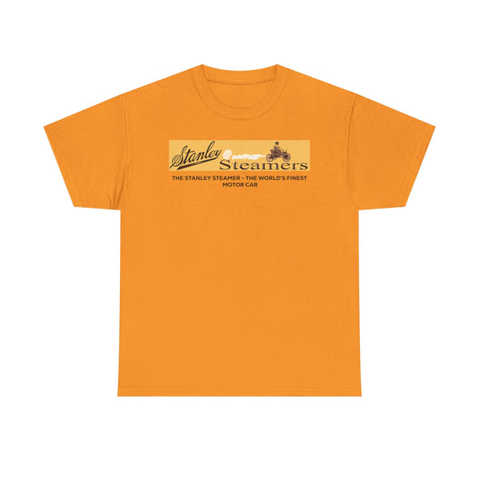 Stanley Steamers The World's Finest Motor Car Vintage Logo T-shirt