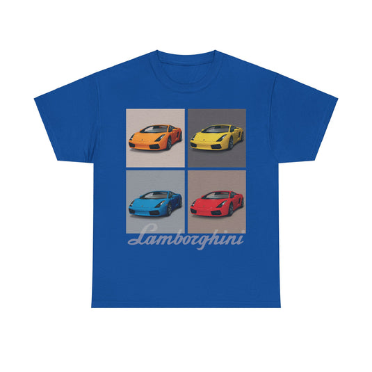 Lamborghini Colors Luxury Car Automobile T-shirt