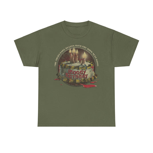 Bloody Birthday 1981 Horror Movie T-shirt