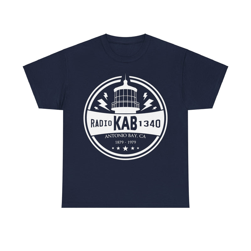 Load image into Gallery viewer, KAB Radio Station Antonio Bay 1340 Distressed Print T-shirt
