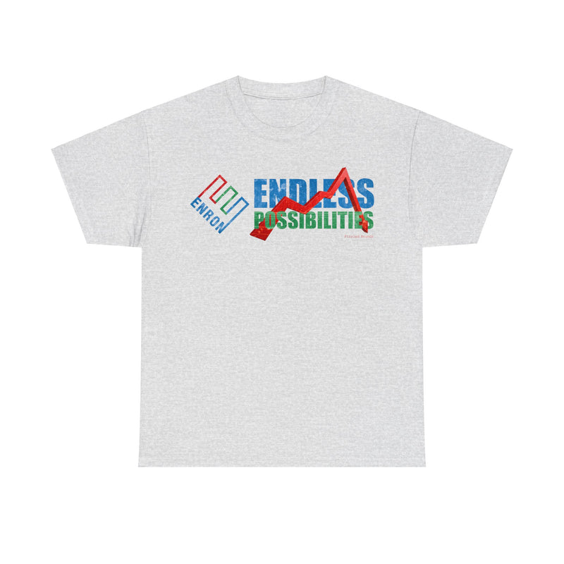 Load image into Gallery viewer, Enron Endless Possibilities Nostalgic Retro Throwback Logo T-shirt
