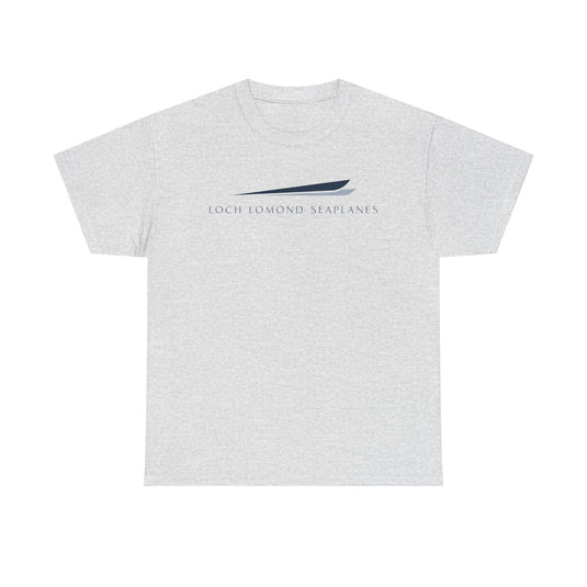 Loch Lomond Seaplanes Scottish Aviation Logo T-Shirt Rare